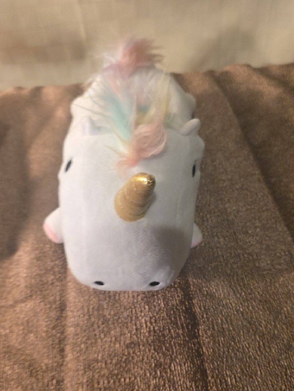Smoko Light Up Unicorn Women's Plush Slippers - Picture 7 of 13